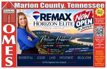 Marion County Tennessee real estate magazine cover